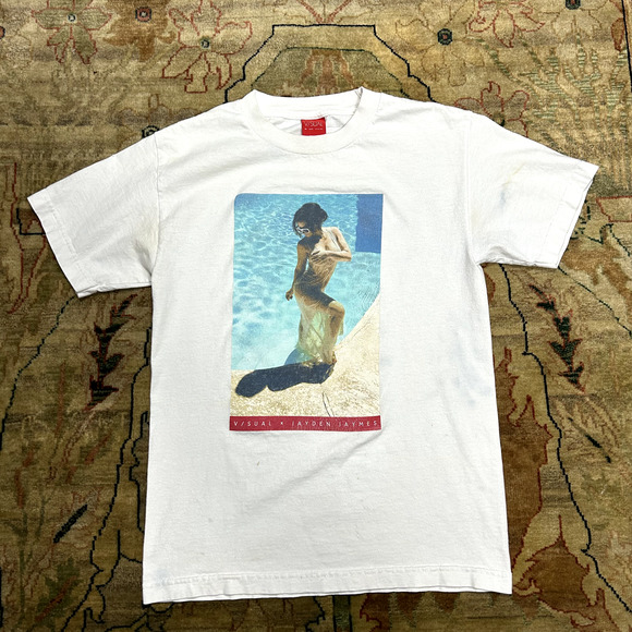 Visual X Jayden Jaymes T Shirt Men's Small Sexy Photo Graphic Streetwear - Picture 1 of 8